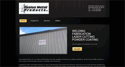 Desktop Screenshot of fusionmetalproducts.net